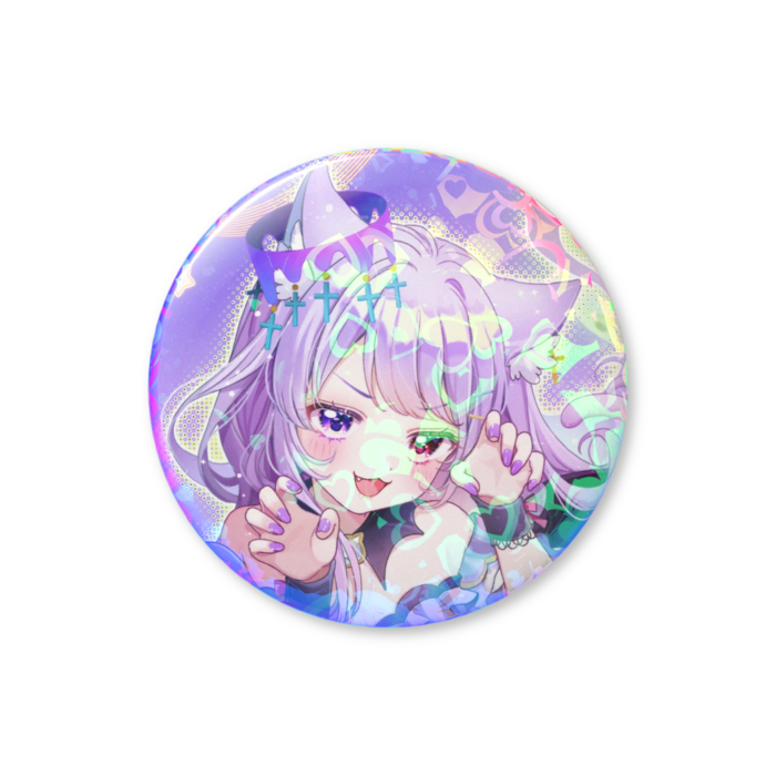 ホログラム缶バッジ - 44mm