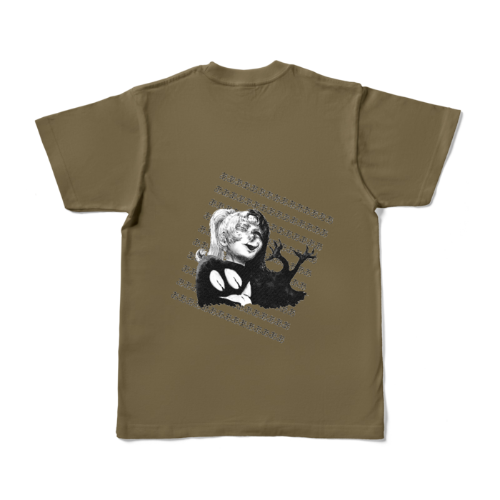 カラーTシャツ - S - オリーブ （濃色）