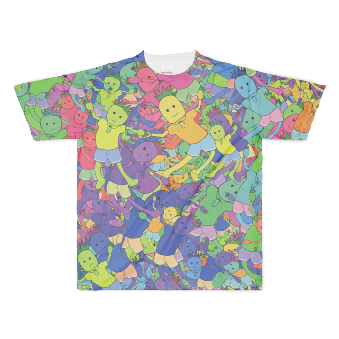 フルグラフィックTシャツ - XL - 両面印刷