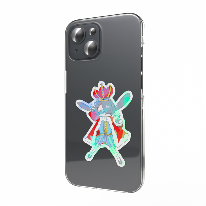 ホログラムスマホステッカー - 縦