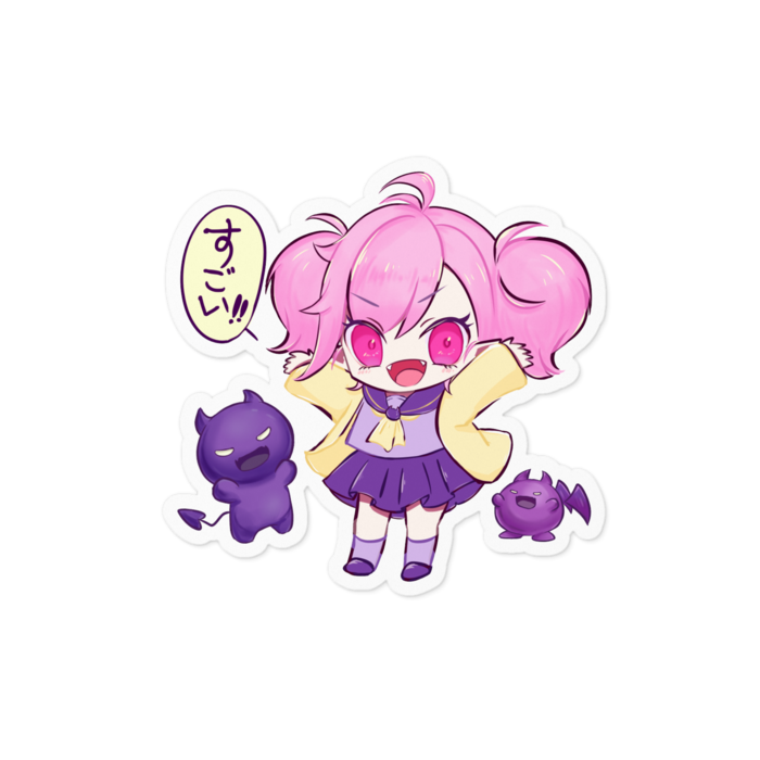 ステッカー - 100 x 100 (mm)