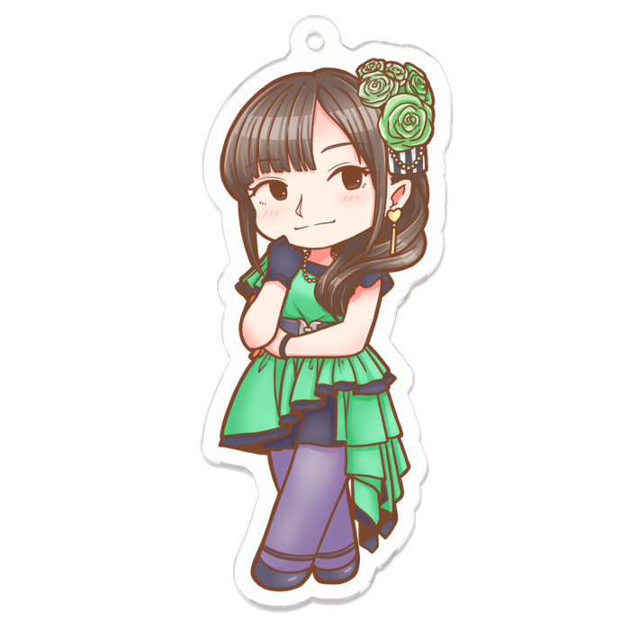 アクリルキーホルダー - 70 x 70 (mm)