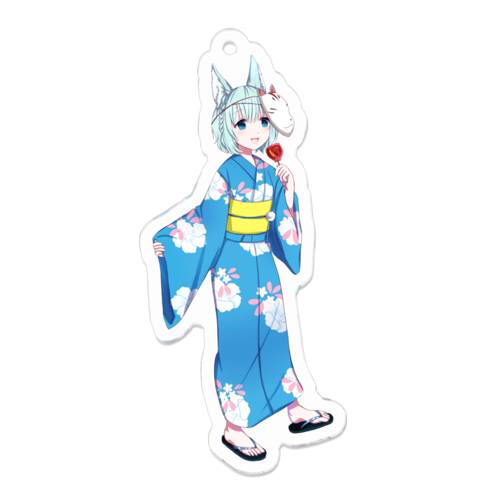 アクリルキーホルダー - 70 x 70 (mm)