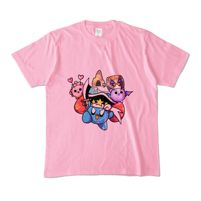 カラーTシャツ - M - ピーチ (淡色)