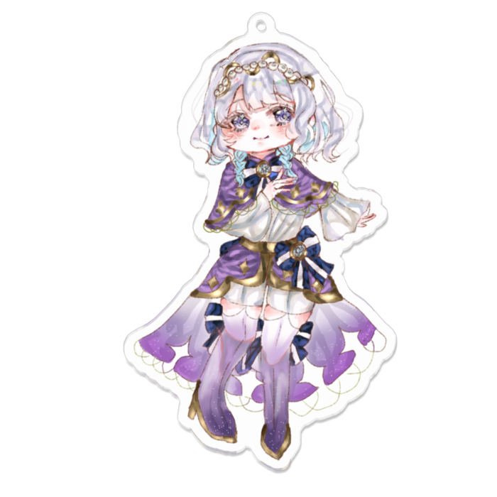 アクリルキーホルダー - 100 x 100 (mm)