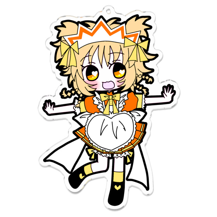 アクリルキーホルダー - 100 x 100 (mm)