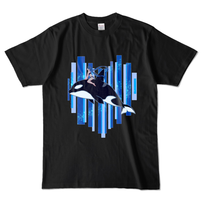 カラーTシャツ - L - ブラック (濃色)