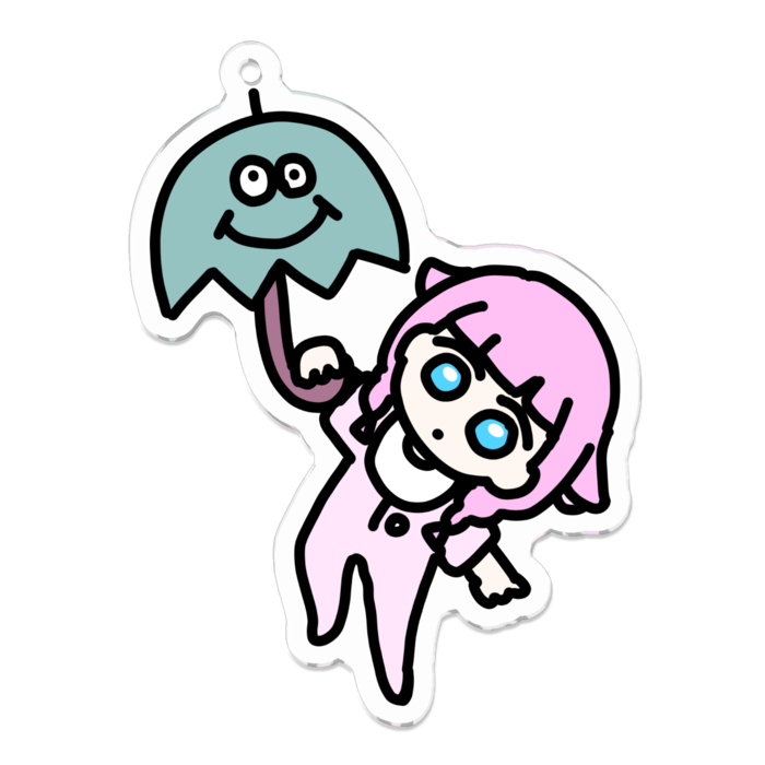 アクリルキーホルダー - 70 x 70 (mm)