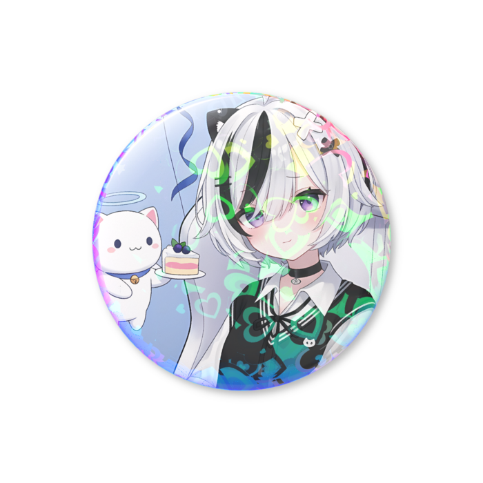 ホログラム缶バッジ - 44mm