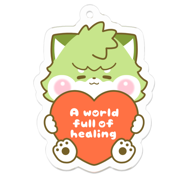 アクリルキーホルダー - 50 x 50 (mm)