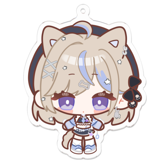 アクリルキーホルダー - 70 x 70 (mm)