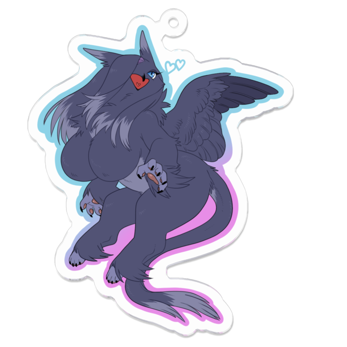 アクリルキーホルダー - 70 x 70 (mm)