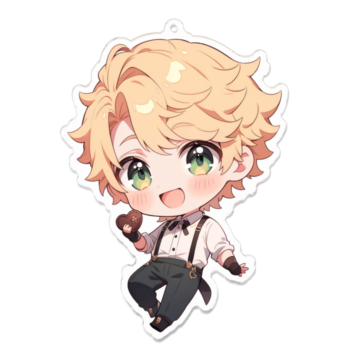 アクリルキーホルダー - 100 x 100 (mm)