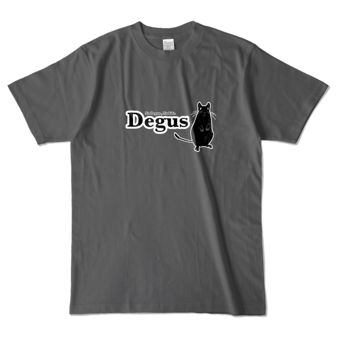 カラーTシャツ - L - チャコール (濃色)