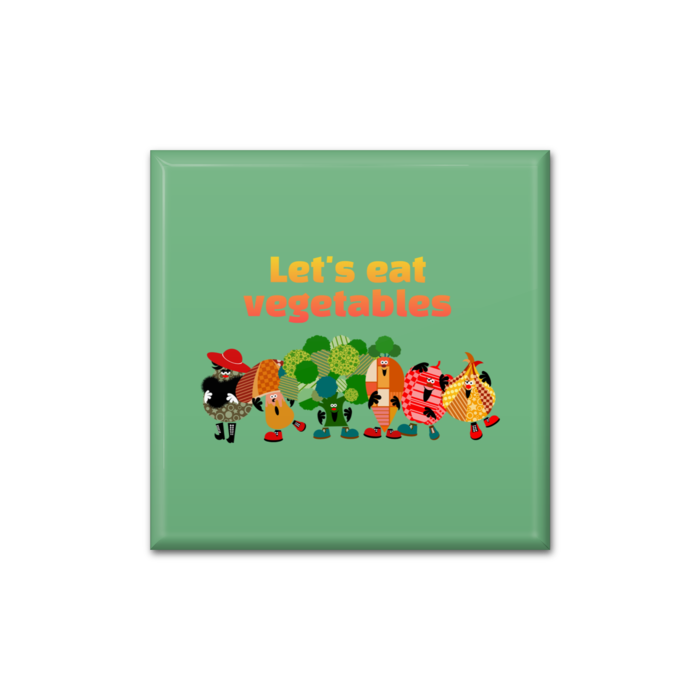 缶バッジ - 四角形40mm