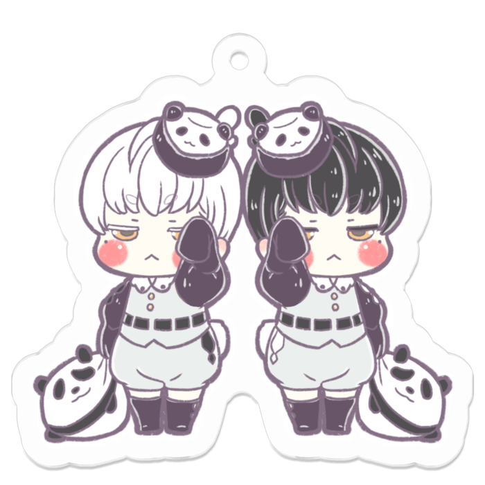 アクリルキーホルダー - 50 x 50 (mm)