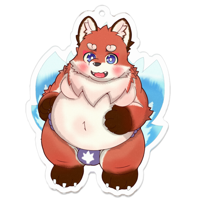 アクリルキーホルダー - 70 x 70 (mm)