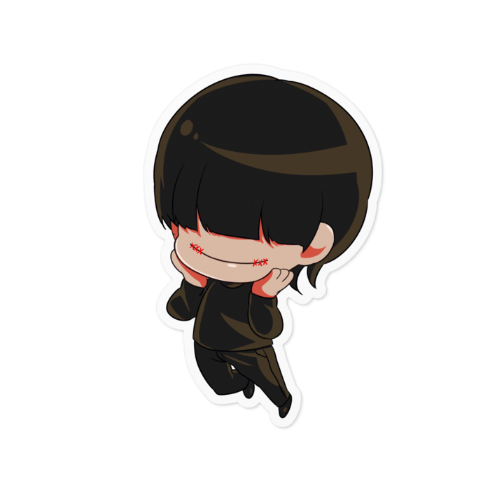 ステッカー - 100 x 100 (mm)