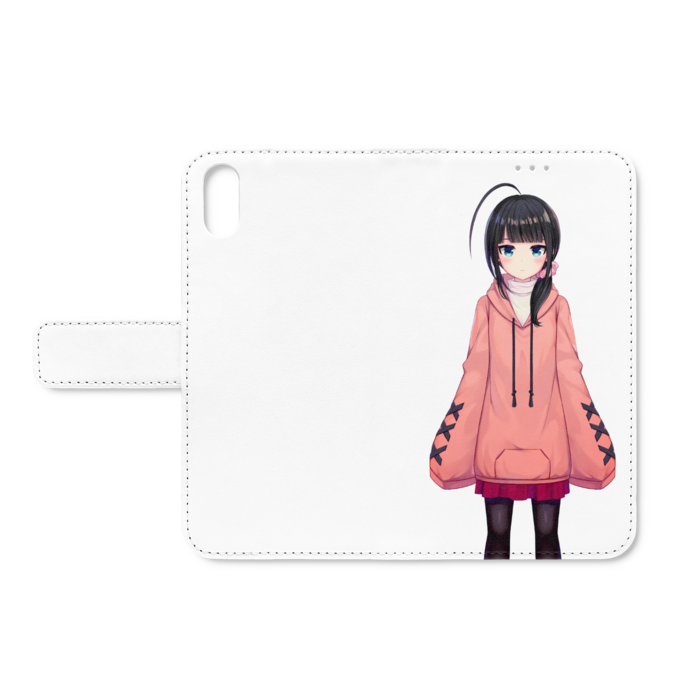 手帳型iPhoneケース - iPhone XS / X - ストラップ穴 なし