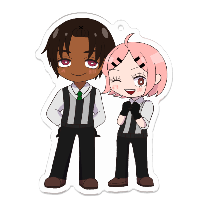 アクリルキーホルダー - 70 x 70 (mm)