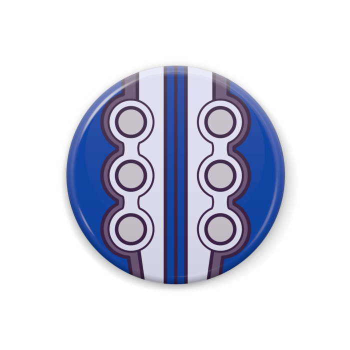 缶バッジ (グリシーヌ・ブルーメール)