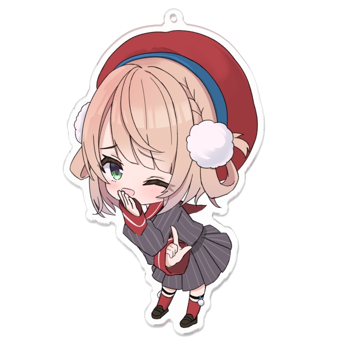 アクリルキーホルダー - 100 x 100 (mm)