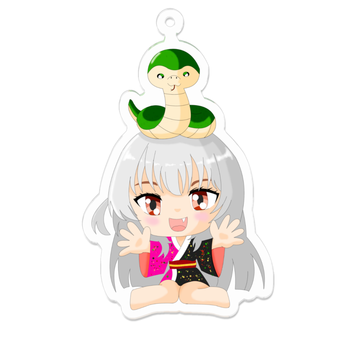 アクリルキーホルダー - 70 x 70 (mm)