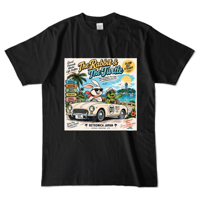 カラーTシャツ - L - ブラック (濃色)