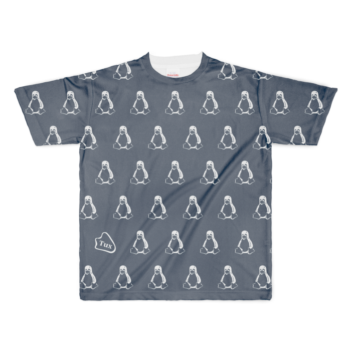 ホワイト×ネイビー- XL -