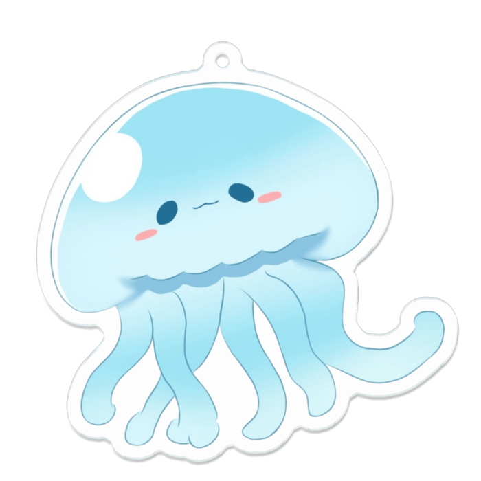 アクリルキーホルダー - 70 x 70 (mm)