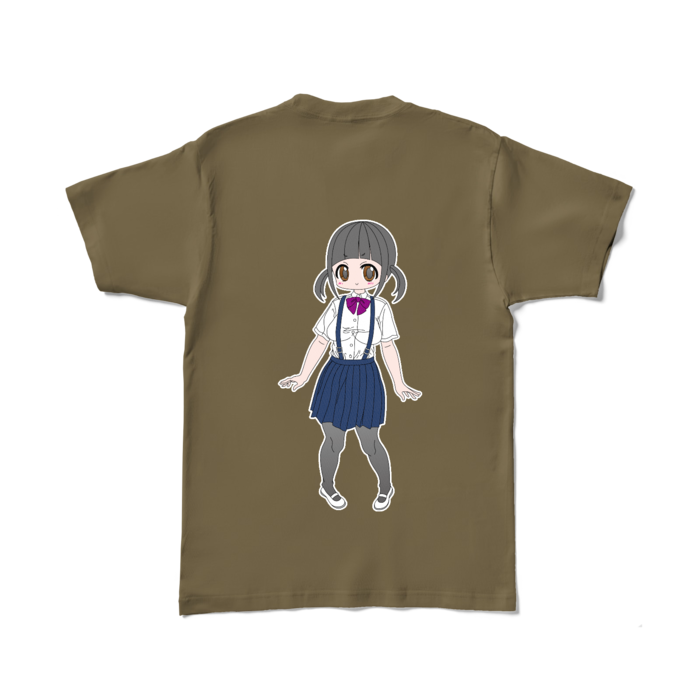 カラーTシャツ - L - オリーブ (濃色)(1)