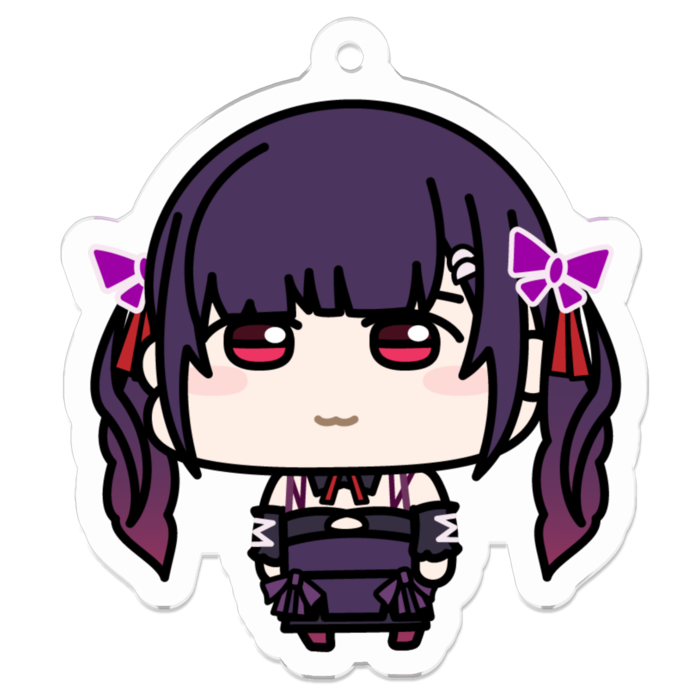 ちびキャラアクリルキーホルダー - 50 x 50 (mm)(1)