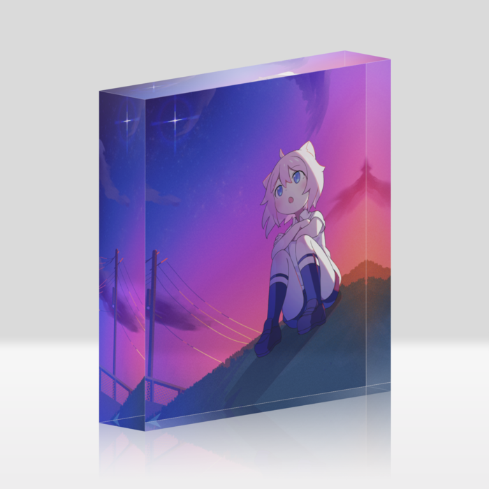 アクリルブロック - 100x100mm