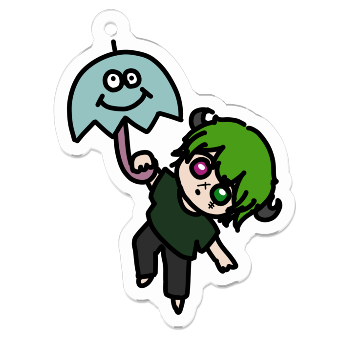 アクリルキーホルダー - 50 x 50 (mm)