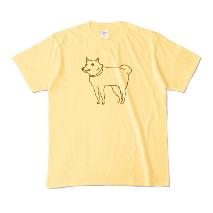 カラーTシャツ - M - ライトイエロー (淡色)