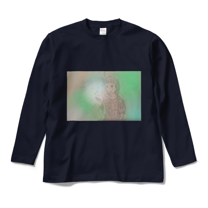 ロングスリーブTシャツ - M - ネイビー