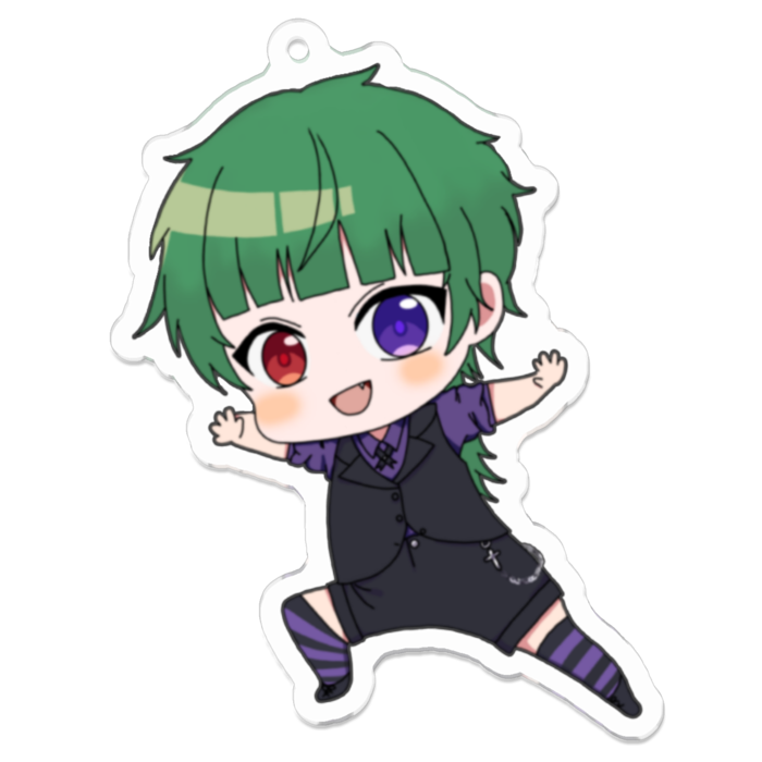 アクリルキーホルダー（コーティング） - 70 x 70 (mm)