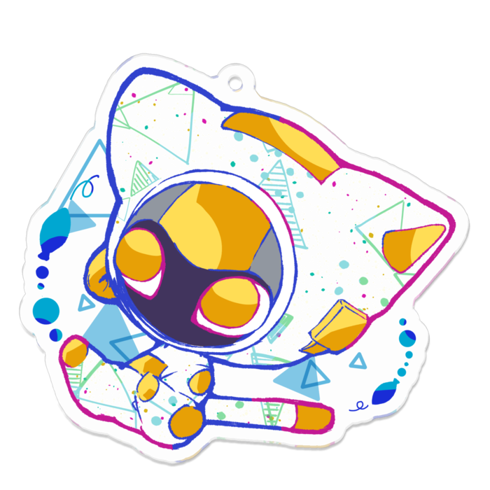 アクリルキーホルダー - 70 x 70 (mm)