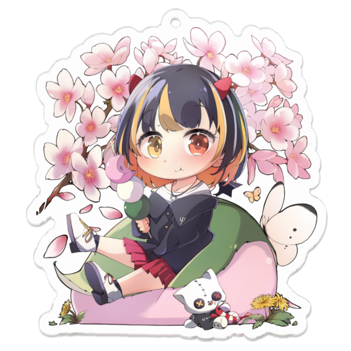 アクリルキーホルダー - 70 x 70 (mm)