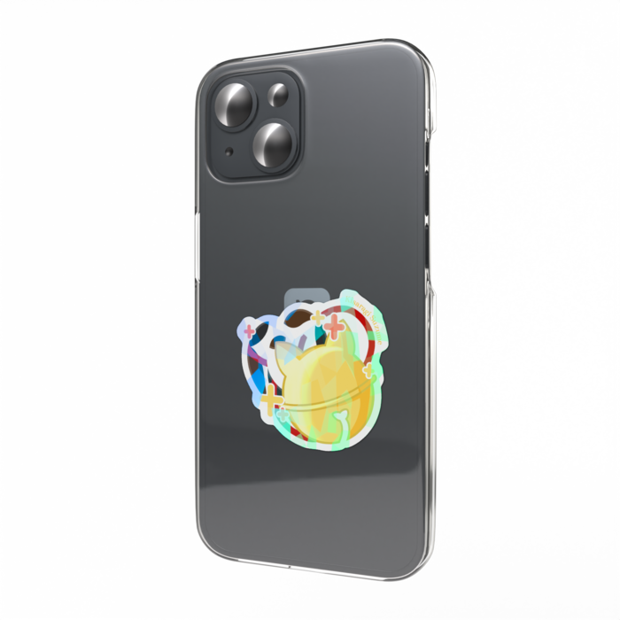 ホログラムスマホステッカー - 縦