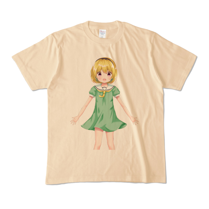 カラーTシャツ - M - ナチュラル (淡色)