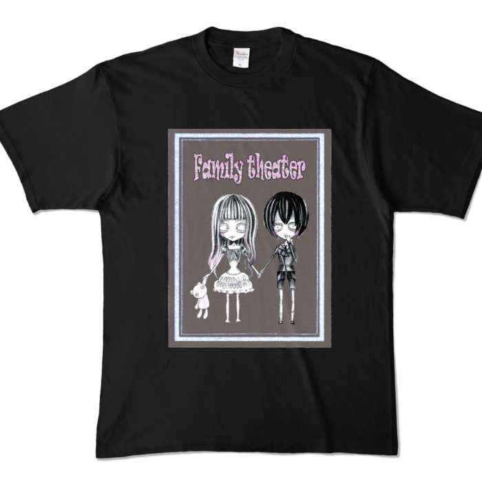 カラーTシャツ - XL - ブラック (濃色)