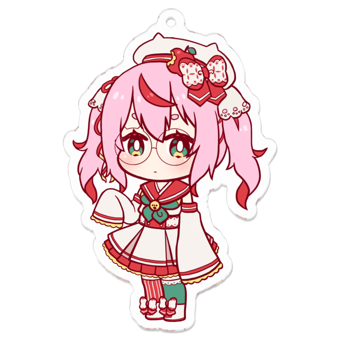 アクリルキーホルダー - 70 x 70 (mm)