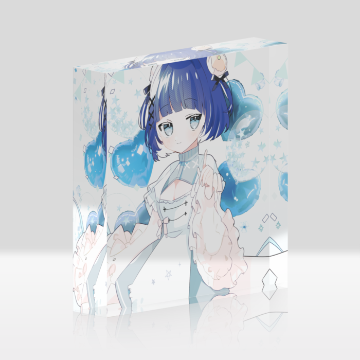 アクリルブロック - 100x100mm