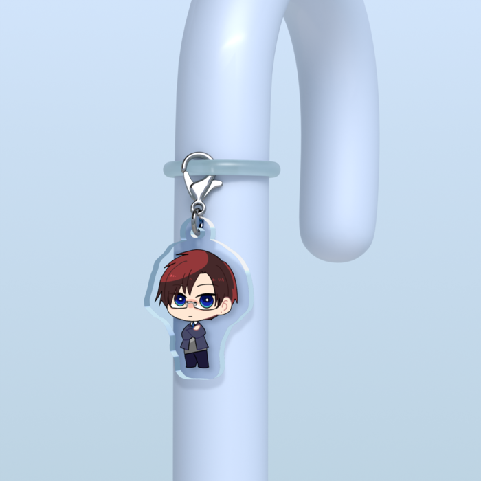 めじるしチャーム - 30 × 30mm【昆野】クリア