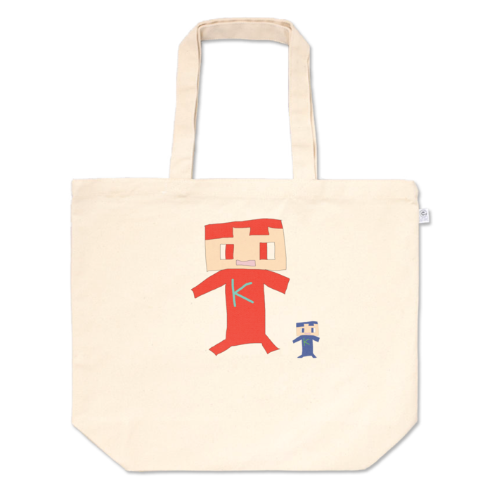 コヒ剣士トートバッグ Lサイズ
