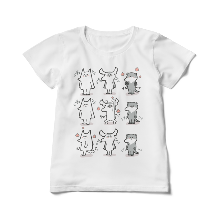レディースTシャツ - L - 白