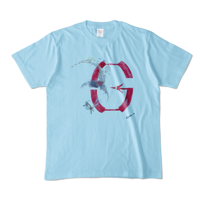 カラーTシャツ - M - ライトブルー (淡色)