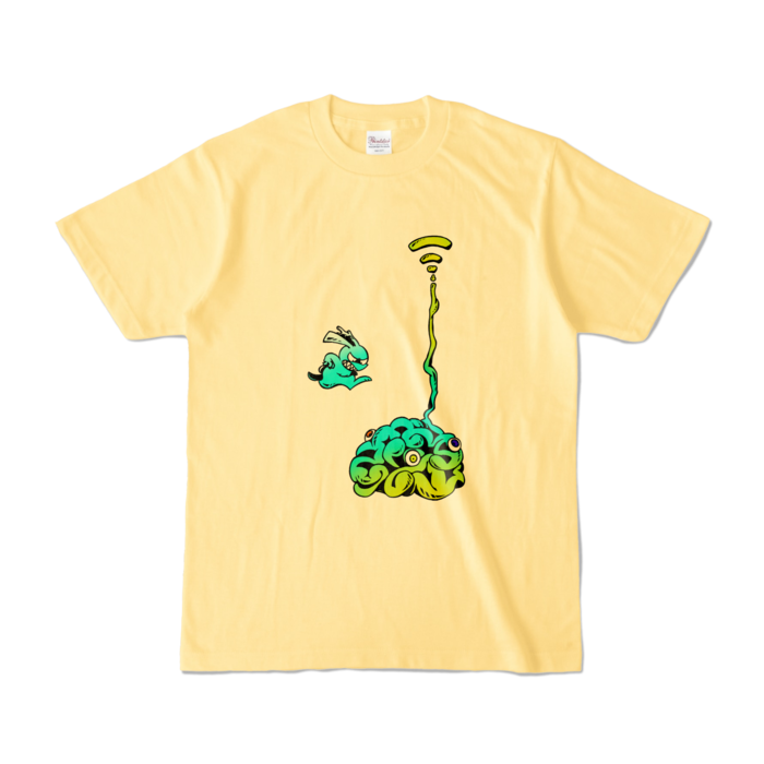 カラーTシャツ - S - ライトイエロー (淡色)(2)