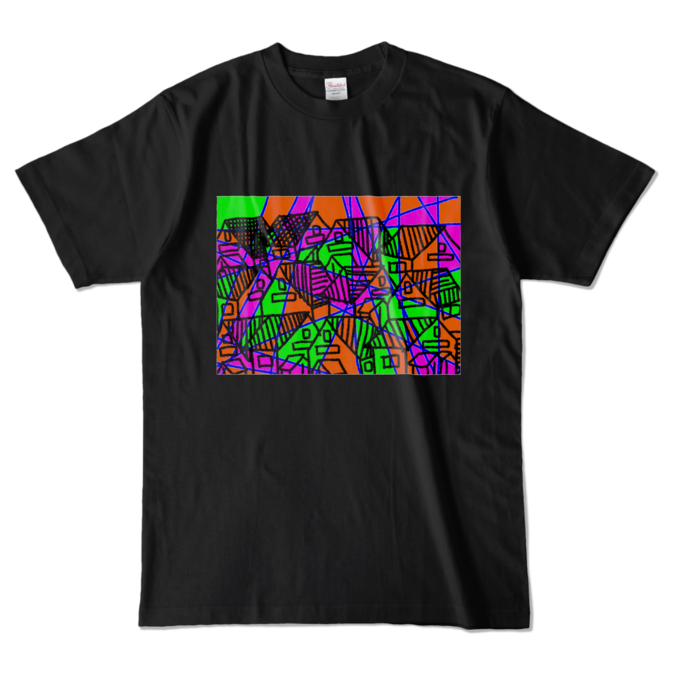 カラーTシャツ - L - ブラック (濃色)